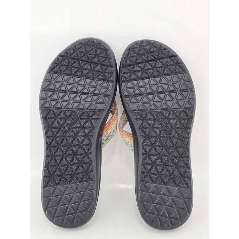 Teva Voya Flip Sandals Womens Size 8 Antiguous Grey Multi 1019040-W -NWT